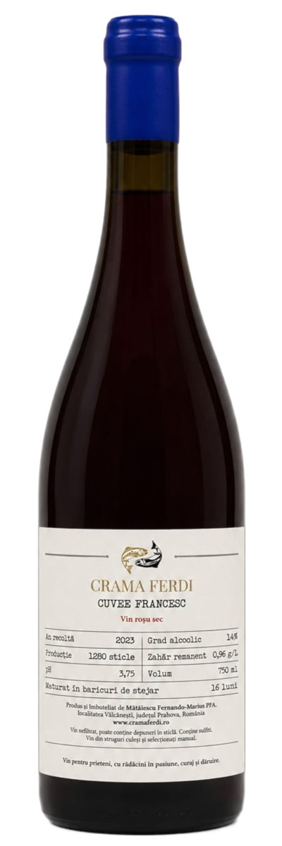 Crama Ferdi Cuvee Francisc Editie Limitata 2023